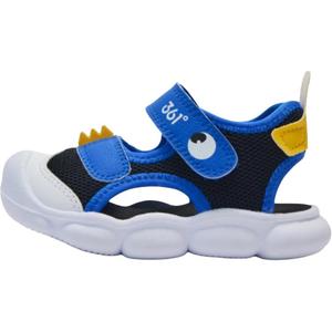 Нескользящие износостойкие низкие туфли для малышей 361°KIDS, черный/синий