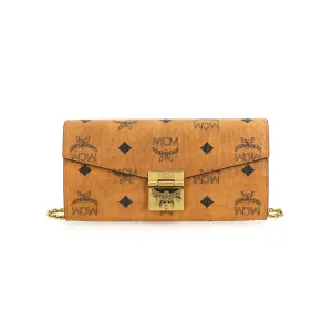 MCM Патрисия Кроссбоди Кошелёк Визетос Большой Коньяк