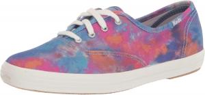 Женские кроссовки Keds Champion с шнуровкой для сезона, синий/розовый