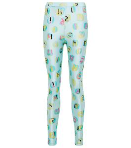 Леггинсы с принтом Alessandra Rich, Aqua-Multicolor