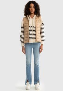 Толстовка на молнии SELINA Big Star, белый