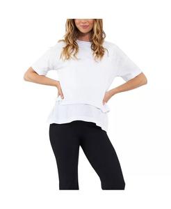 Футболка для кормящих матерей Claud Ripe Maternity, белый