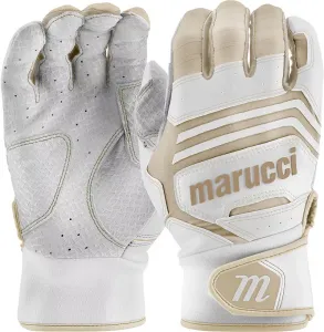 Перчатки для ватина Marucci для взрослых Fuzn Pro, белый/коричневый