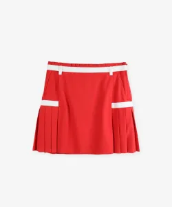 Юбка с боковыми складками и защитой от УФ-излучения Archivio, цвет Red(020)