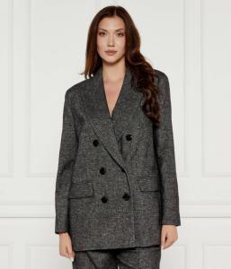 Шерстяная куртка iames Oversize fit Max&Co., черный