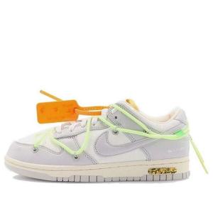 Кроссовки x off-white dunk low 'lot 43 of 50' Nike, мультиколор