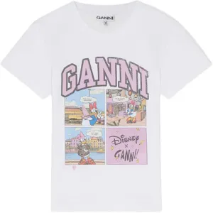 Футболка с принтом Disney GANNI, bright белый