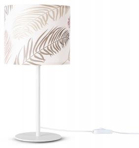 Настольная лампа Paco Home Luca Tl Kub 123, серый металлик - белый