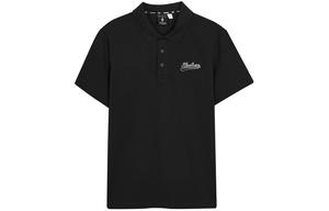 Поло угольно-черное Skechers, черный