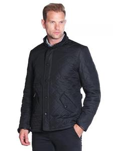 Мужская стеганая куртка Barbour, черный