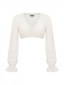 MarJo Блуза дирндль ARNSTEIN белого цвета