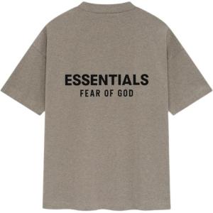 Классическая футболка с коротким рукавом Fear Of God Essentials, серый