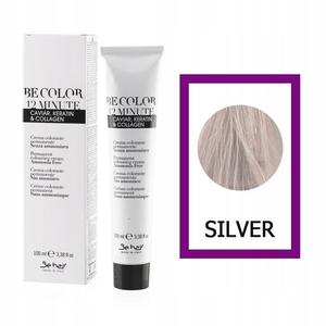BE HAIR Be Color Краска для волос без аммиака СЕРЕБРЯНЫЙ - 100мл