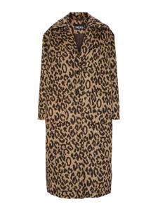 Пальто межсезонное PIECES, светло-коричневый/черный