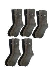 Носки Puma CREW UNISEX 15 PACK, Multi/Black