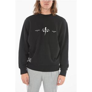 Легкий свитер с круглым вырезом JAMES HARDEN X NEIL BARRETT Neil Barrett, Black