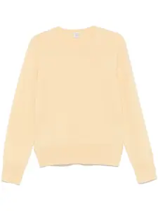 Свитер с круглым вырезом TOTEME, желтый