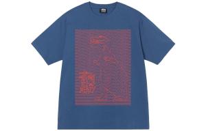 Футболка Stussy унисекс, цвет Blue