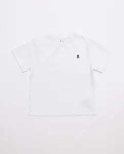 Детская футболка с коротким рукавом и круглый воротник El Pulpo, белый