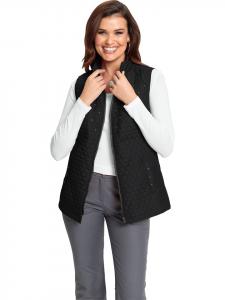 WITT WEIDEN Стеганый жилет черного цвета