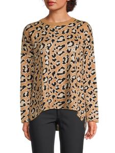 Свитер с леопардовым принтом Joseph A, цвет Leopard