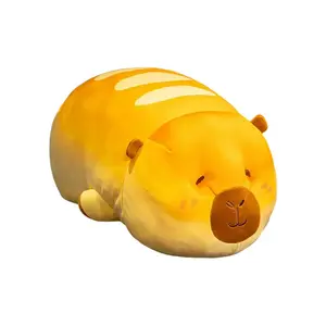 Плюшевая кукла Puffy Capybara высотой 37 см Velvet Mill, желтый