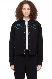 Ковбойская куртка с кантом Needles, черный