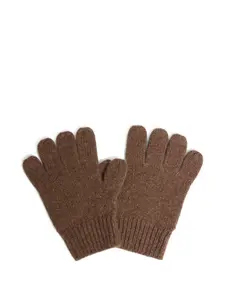 Кашемировые перчатки Bonpoint, коричневый