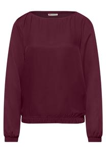 STREET ONE Блузка в темно-красном цвете