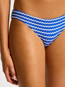 Плавки бикини Seafolly, синий/белый