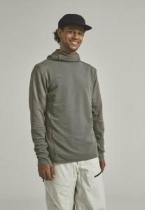 Худи ORTOVOX FLEECE CORD, Dark Grey Brown/Dark Grey