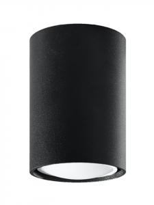 Nice Lamps Потолочный светильник CASTRO 10, черный (высота 10 см, диаметр 6 см)