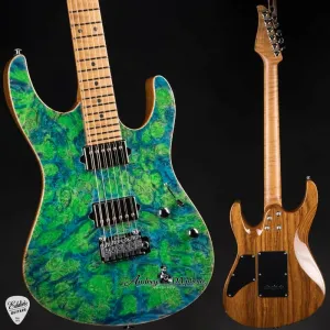 Электрогитара Suhr Modern Roasted Burl Maple - Trans Algae #88349