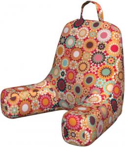 Традиционная наволочка для подушки для чтения Lunarable, с лоскутным узором из красочных мозаичных плиток и марокканскими геометрическими орнаментами, мягкая набивная наволочка для кровати, маленький размер, разноцветная., Multicolor