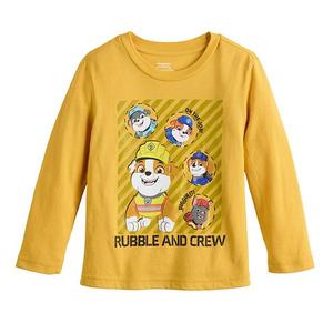 Детская футболка с длинным рукавом Rubble & Crew Jumping Beans