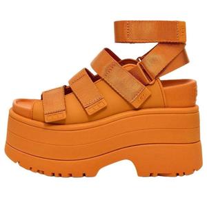 (WMNS) Сандалии на платформе UGG GoldenRise, цвет «Темно-абрикосовый»