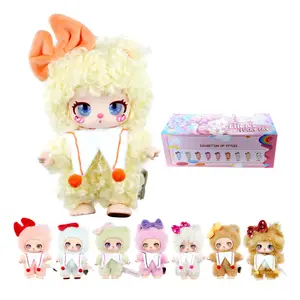 Lila Lucky Cat слепой коробки товары одиночная мистери коробка/полная коробка 8 шт Cureplaneta