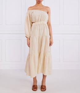 Платье Pepe Jeans London PUA, экрю