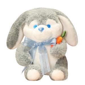 Кролик, морковный кролик, тканевая кукла, плюшевая кукла Barbne, зеленый