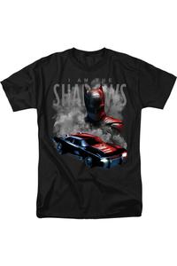 Футболка с коротким рукавом для взрослых «Бэтмен» (2022) «Бэтмен и Бэтмобиль» Gildan, черный