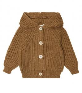 Кардиган в рубчик Baby Aniol 1 + in the Family, Caramel