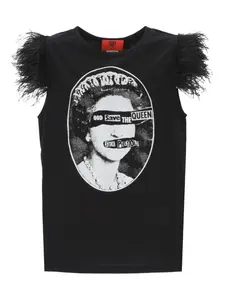 Футболка с принтом Aniye By, черный