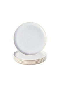 Набор из 6 обеденных тарелок ø 21 см Crafted cotton Like от Villeroy & Boch, бежевые