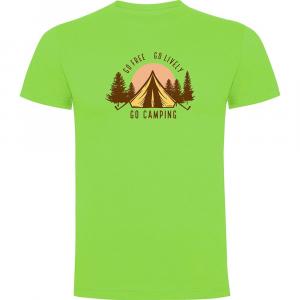 Футболка Kruskis Go Free Go Lively, зеленый