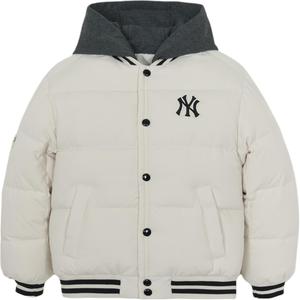 Пуховик new york yankees детский MLB KIDS, кремовый