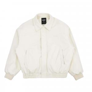 Nerdy Пуховая куртка унисекс, кремовые, с отворотом, тонкие, другие