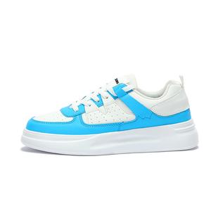Singing Кроссовки для скейтбординга с противоскользящей амортизацией, увеличивающие рост, унисекс, белые, синие