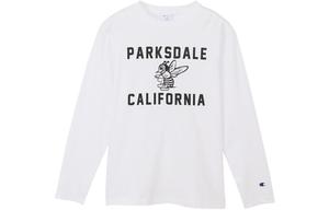 Мужская футболка с длинными рукавами Champion, белый