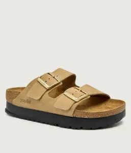 Аризонские тапочки narrow fit Birkenstock, бежевый