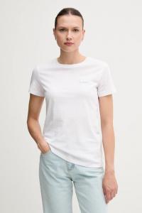 Хлопковая футболка Armani Exchange, белый